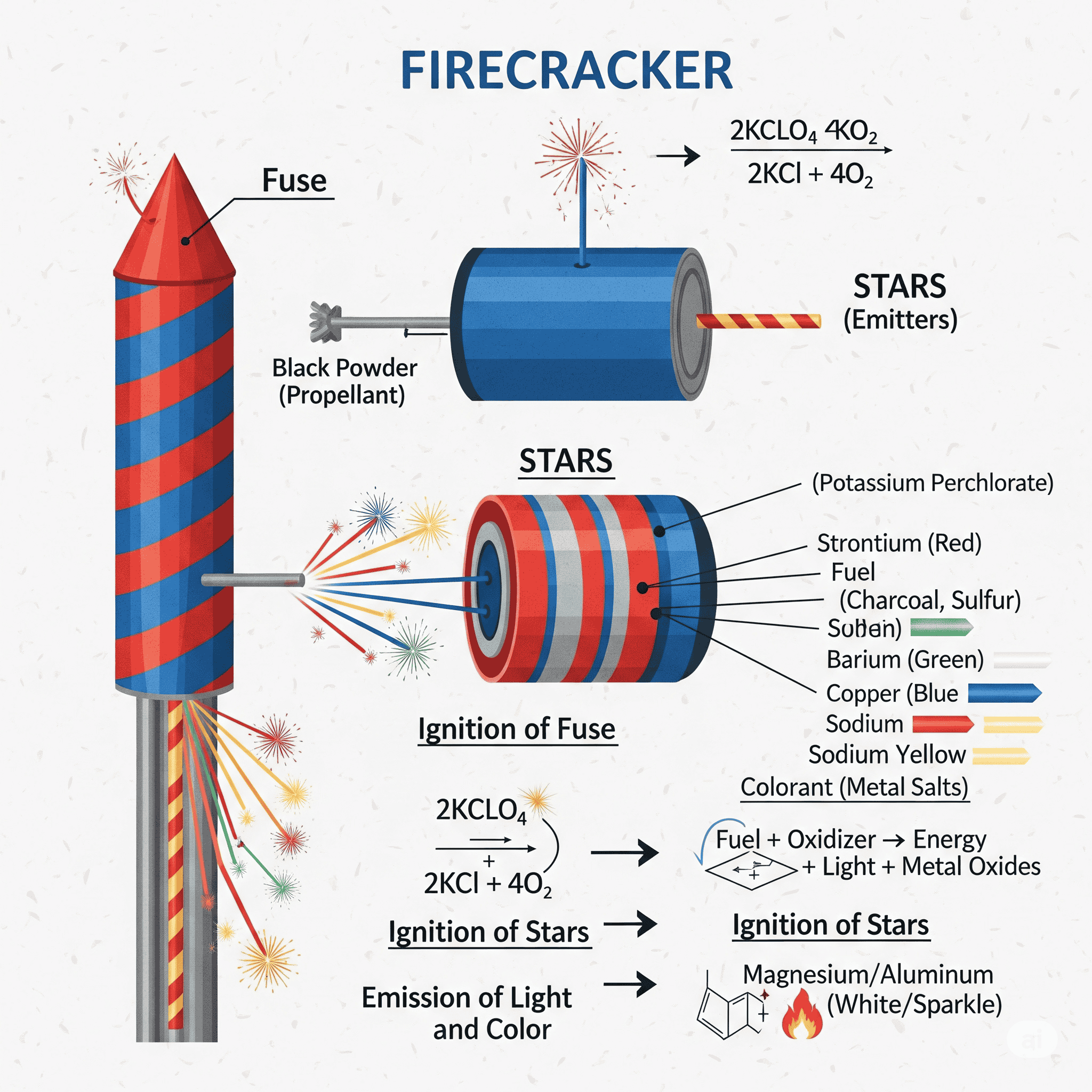 The Science Behind the Sparkle: How Firecrackers Create Light, Sound, and Color