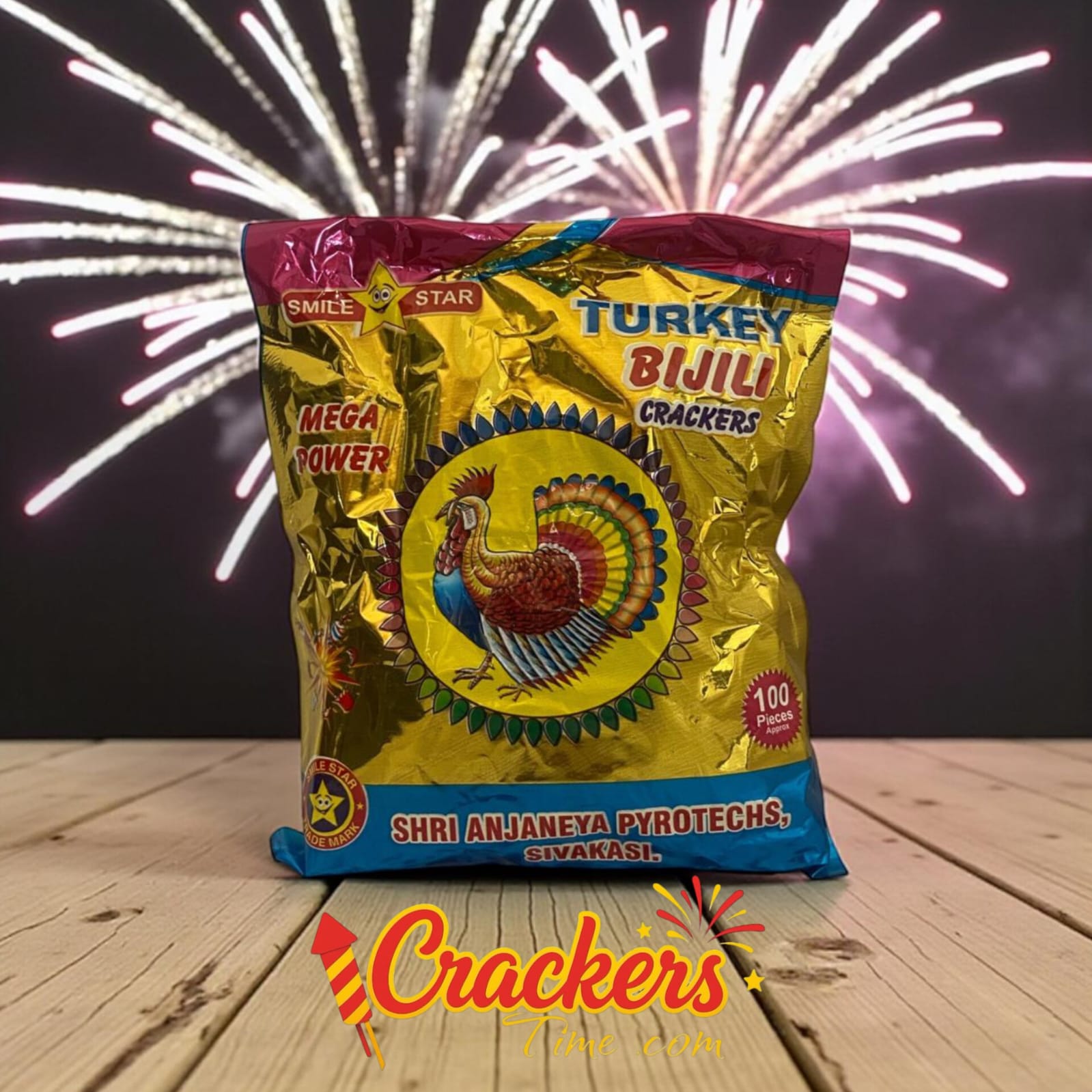 Mothers Bijli (100Pcs) - Sky Shots and Rockets for Diwali Celebration