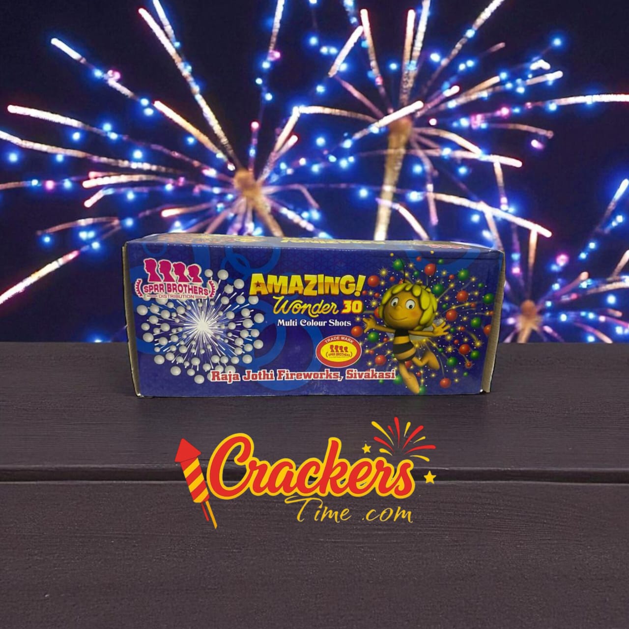 30 Shots 🏌️♂️ Multi Color (1Pcs) - Sky Shots and Rockets for Diwali Celebration